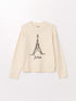 LC Waikiki Crew Neck Girls Knitted Sweater